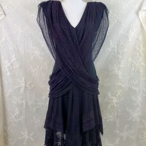VINTAGE Helen Joy Lace Dress!